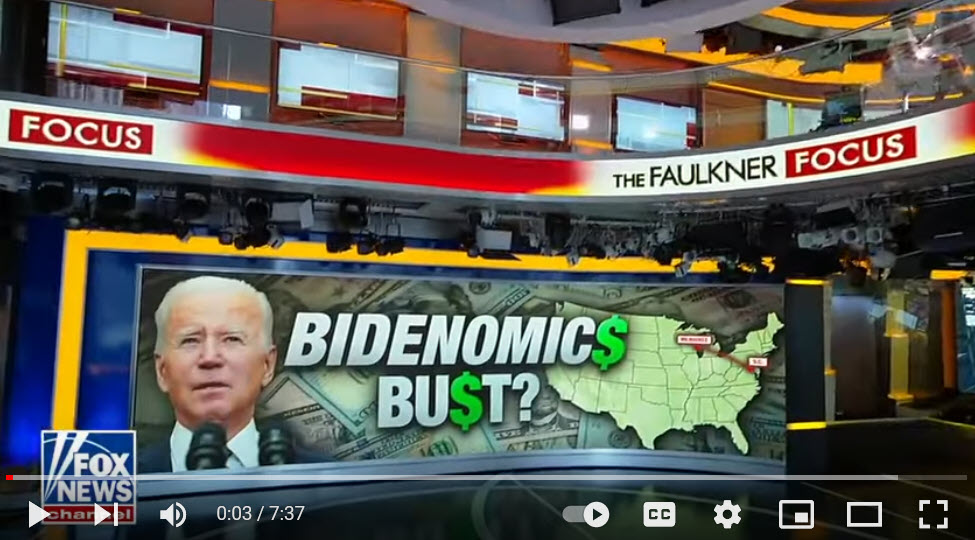 Democrats Want Us To Believe That Bidenomics Work