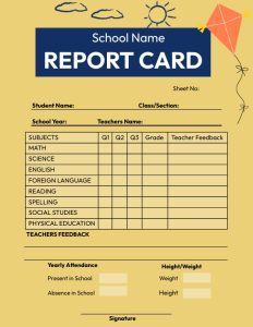 Report Card